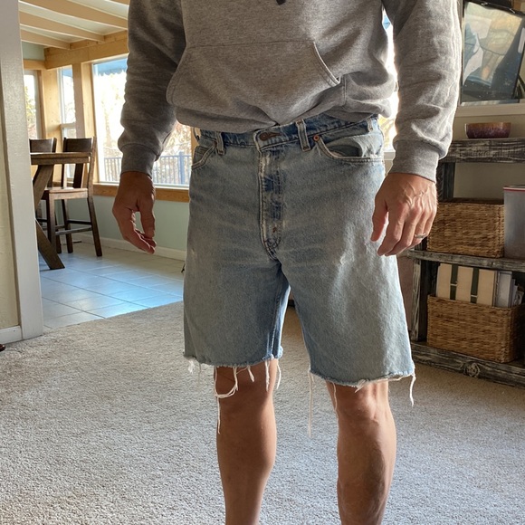 VTG Levi’s orange tab cutoff shorts size 34 - Picture 6 of 8